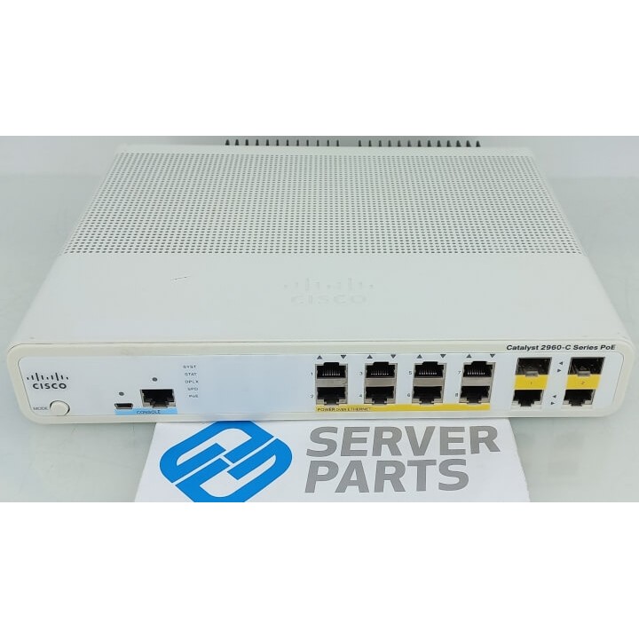 Cisco 8-port 100MbE PoE Switch WS-C2960C-8PC-L