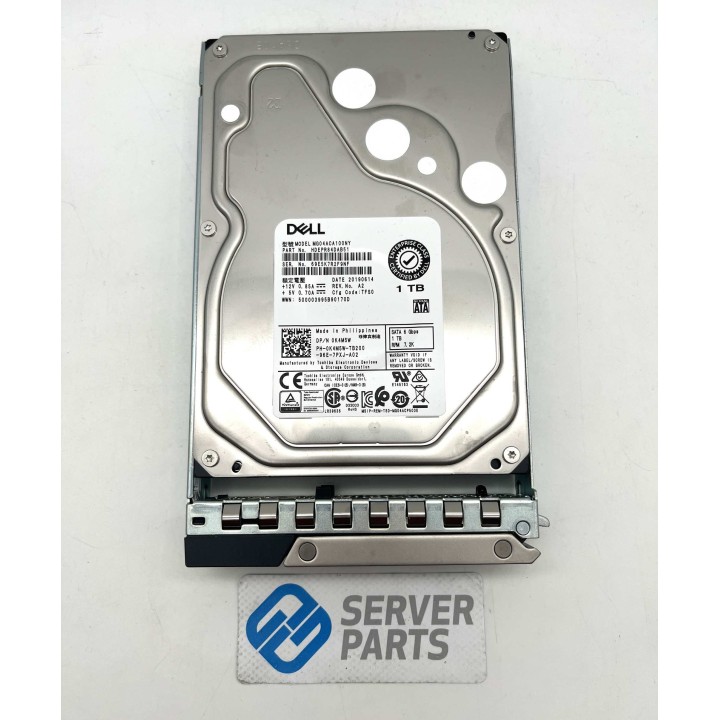 Dell 1TB 7.2K SATA 6G LFF Gen14 K4M5W