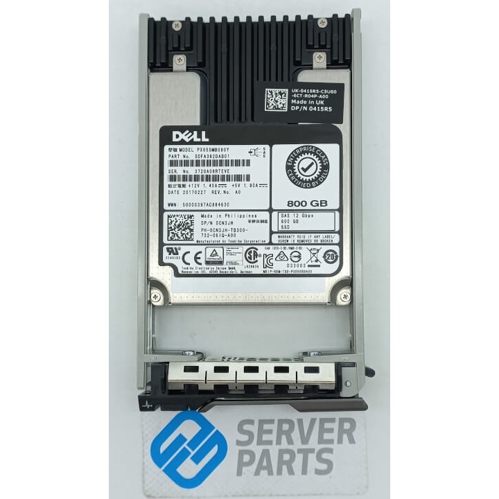 DELL 800GB SSD SAS 12G SFF Gen13 CN3JH