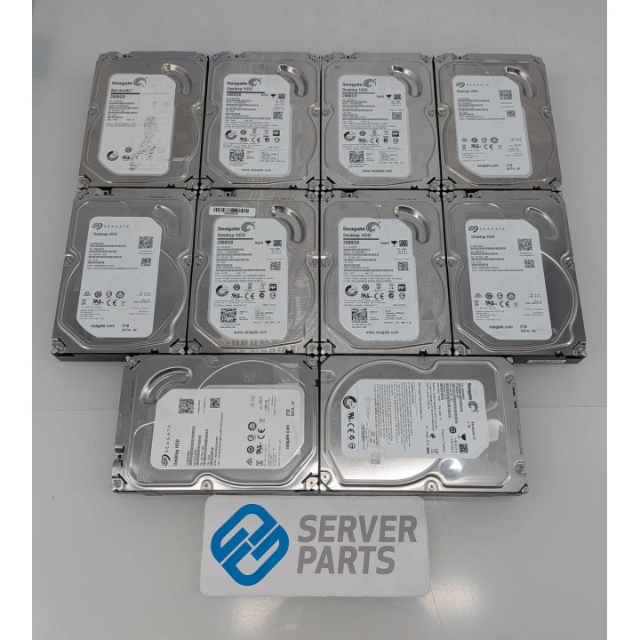 HDD 10-Pack Mix Seagate 2TB SATA 3.5" ART 136559244