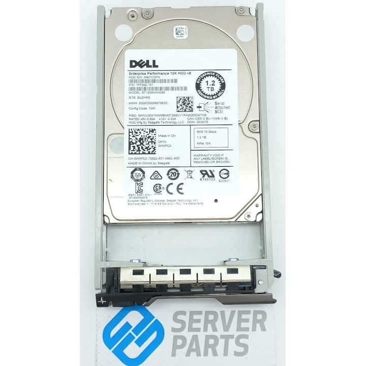 Dell 1.2TB 10K SAS 12G SFF WXPCX
