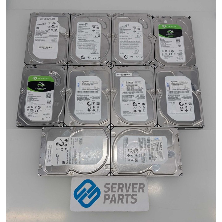 HDD 10-Pack Mix 2TB SATA 3.5" ART 136560541