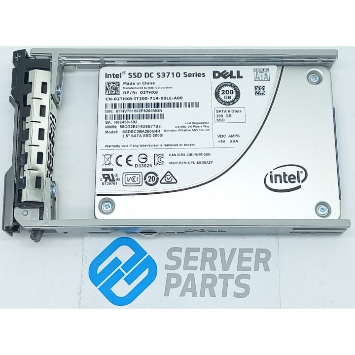 Dell 200GB SSD SATA 6G SFF 2THX8