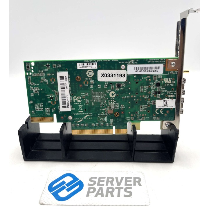 Solarflare S7120 10GB SFP+ 2-port Nätverk adapter HP SF432-1012 R2.0