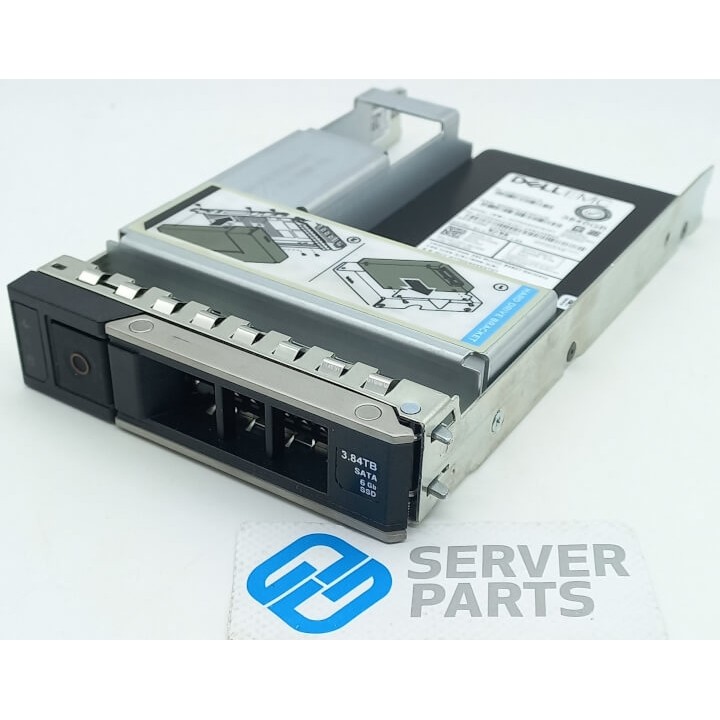 Dell 3.84TB SSD SATA 6G 2.5" i 3.5" LFF Gen14 4H1RX