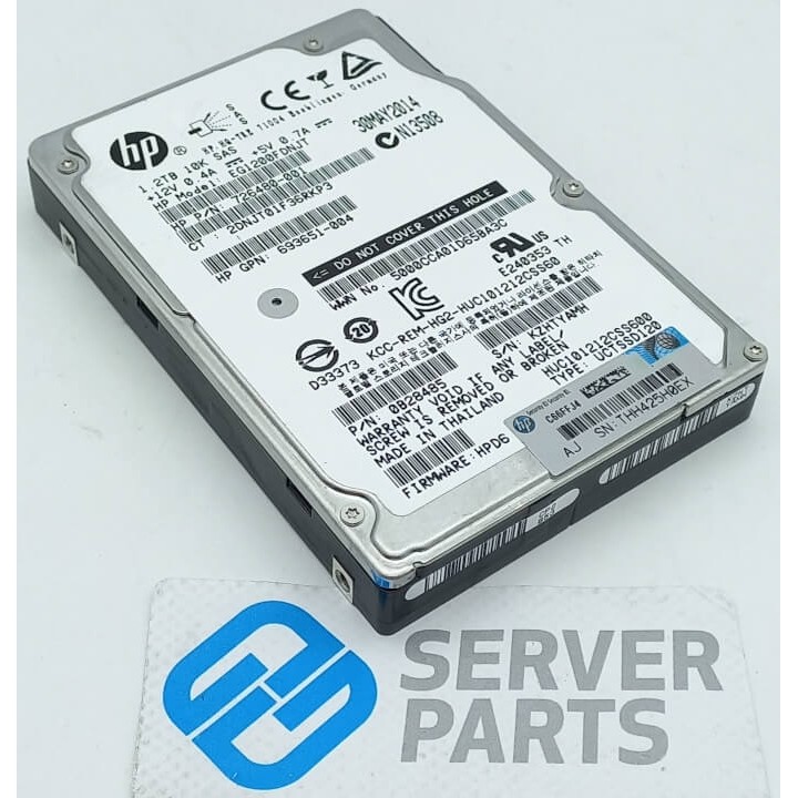 HGST 1.2TB 10K SAS 6G 2.5" HUC101212CSS600