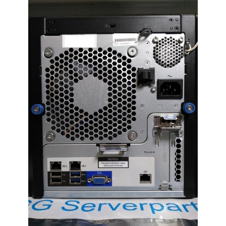 HP MicroServer Gen8 Celeron G1610T 16GB PSU