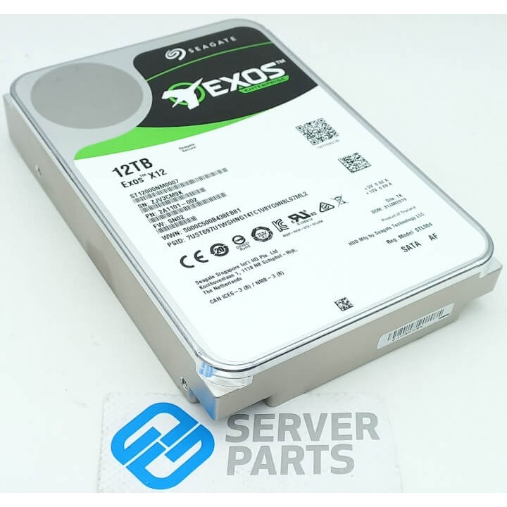 Seagate Exos X12 12TB 7.2K SATA 6G 3.5" ST12000NM0007