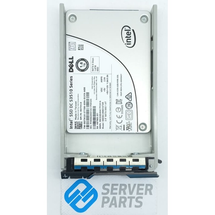 Dell 1.6TB SSD SATA 6G Gen13 SFF DTH1X