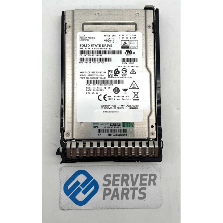 HP 400GB SSD SAS 12G SFF Gen8 P06576