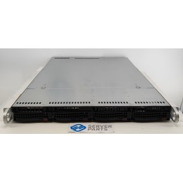 Supermicro SC819U 2xAMD EPYC 7352 256GB 4x3.5" 10GbE 2x1000W Rails