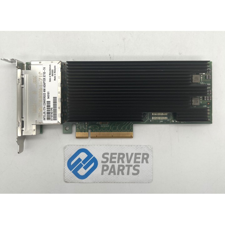 Intel Ethernet Converged Network Adptrer X710-T4 10G Quad-Port LP X710T4G1P5 