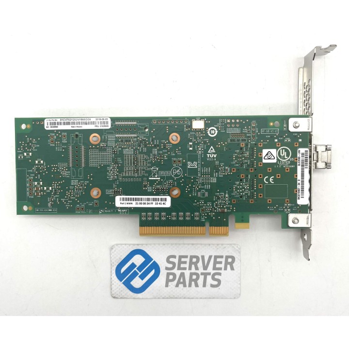 Lenovo QLogic 16Gb Enhanced Gen5 FC 1-Port HBA 01KR585 med SFP
