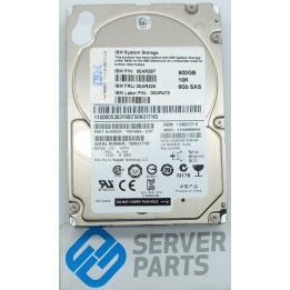 IBM 900GB 10K SAS 6G 2.5" FRU 00AR326 utan vagga