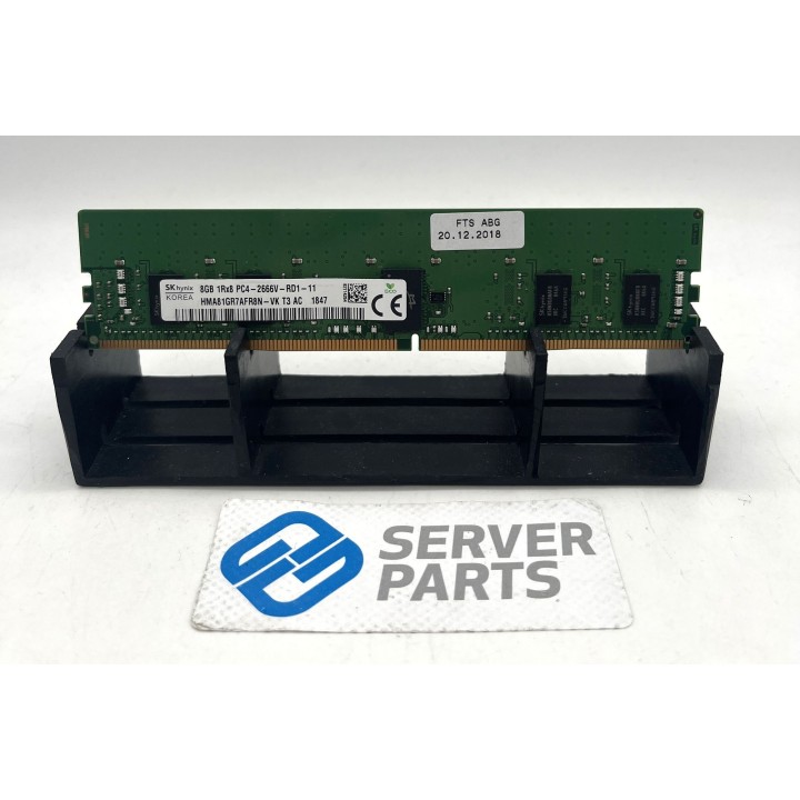 SK Hynix 8GB DDR4 PC4-2666V ECC RDIMM HMA81GR7AFR8N-VK
