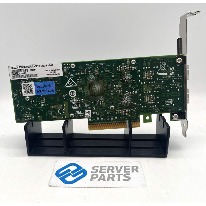 Intel XXV710-DA2 Dualport 25GbE SFP28 XX710DA2G1P5