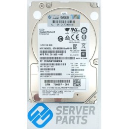 HPE 1.2TB 10K SAS 12G 2.5" 791436-003 utan vagga