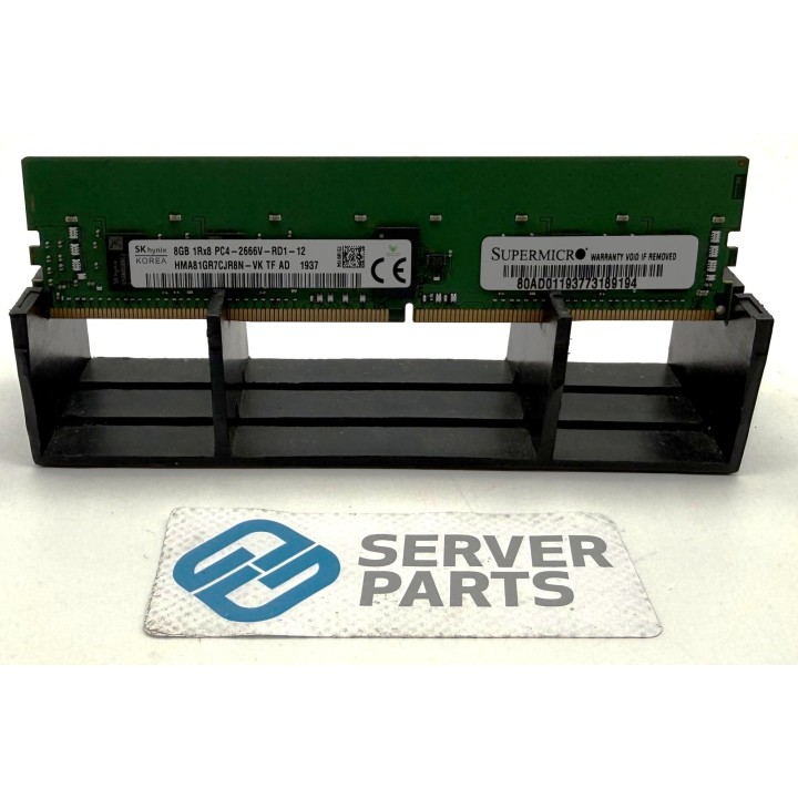 SK Hynix 8GB DDR4 PC4-2666V-RD1 ECC RDIMM HMA81GR7CJR8N-VK