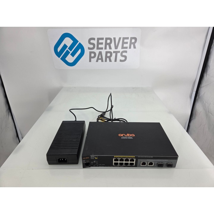 Aruba 2530-8G-PoE+ 8-portar PoE+ Gigabit Switch J9774A with AC