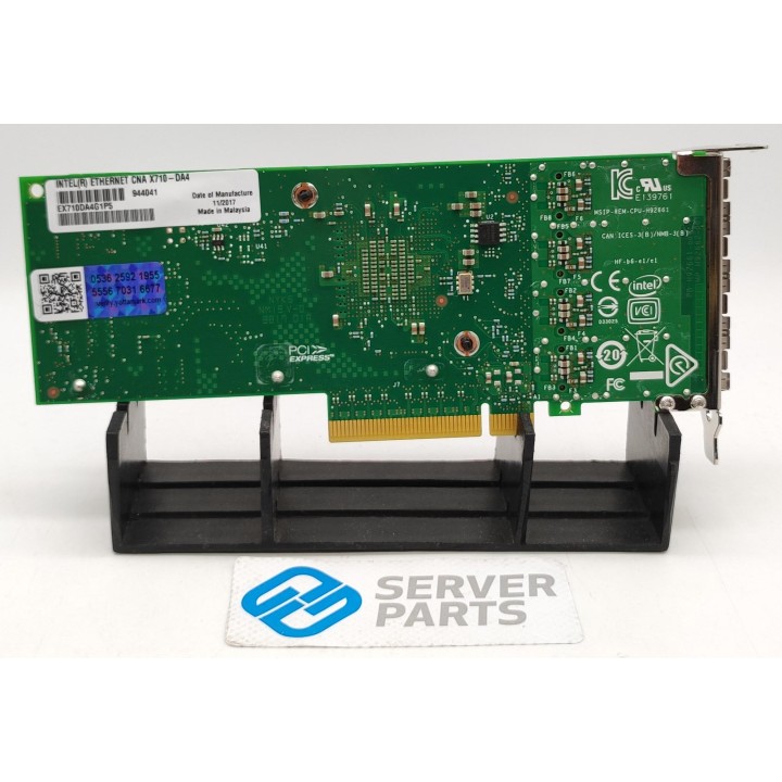 Intel X710-DA4 CNA Quadport 10GbE SFP+ PCIe LP EX710DA4G1P5