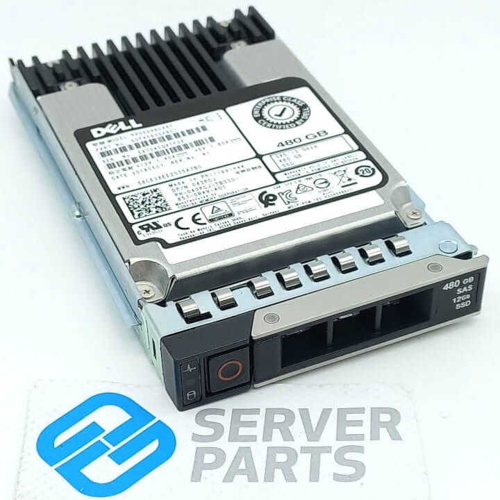 Dell 480GB SSD SAS 12G SFF 14th Gen 43PCJ