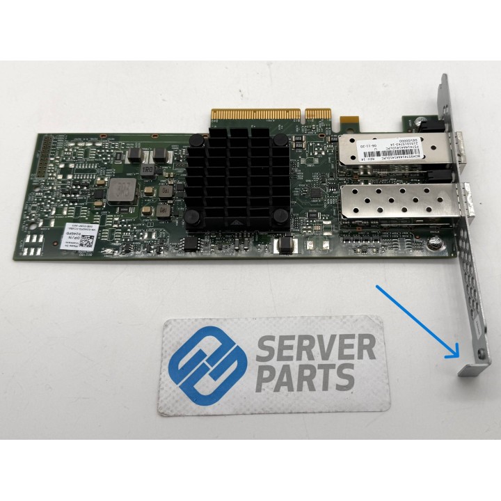 Dell Broadcom 57414 DP SFP28 Network Card 24GFD Special bracket
