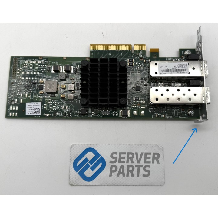 Dell Broadcom 57414 DP SFP28 Network Card LP 24GFD Special bracket