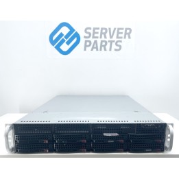 Supermicro SC825 X11DPi-NT 2x4116 256GB 1x128GB 10G 8x3.5" 2xPSU Rails