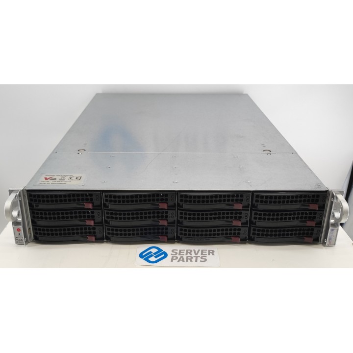 Supermicro SC826 2U X11SSL-F E3-1230v6 16GB 9271-4i 12x3.5" 2x920W Rails