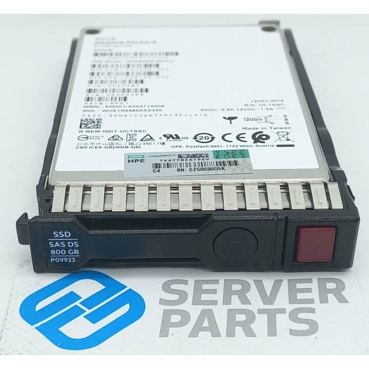 HP 800GB SSD SAS 12G DS SFF Gen8 P09923-001