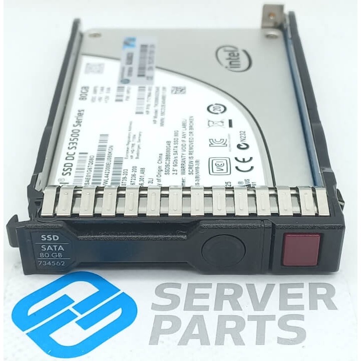 HP 80GB SSD SATA 6G SFF Gen8 734562-001