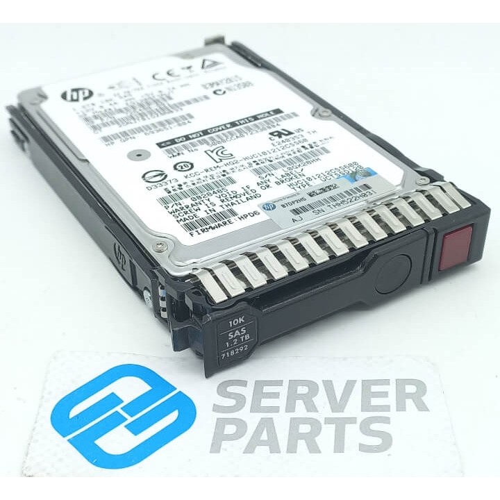 HP 1.2TB 10K SAS 6G SFF Gen8 718292-001