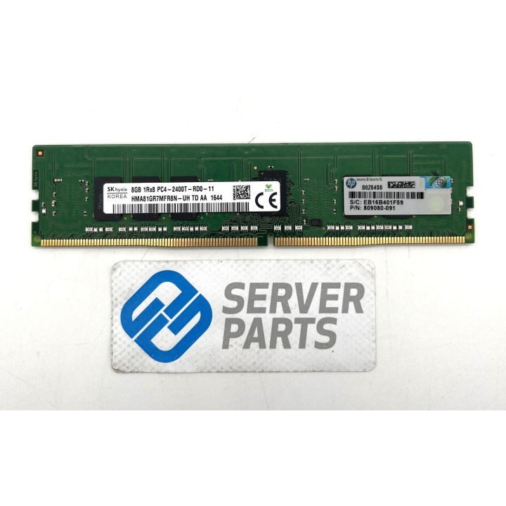HP 8GB DDR4 PC4-2400T ECC RDIMM 809080-091