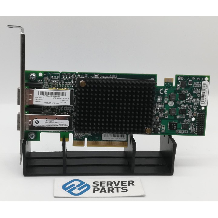 HP NC552SFP 10GbE NIC Dualport SFP+ PCIe 614506-001