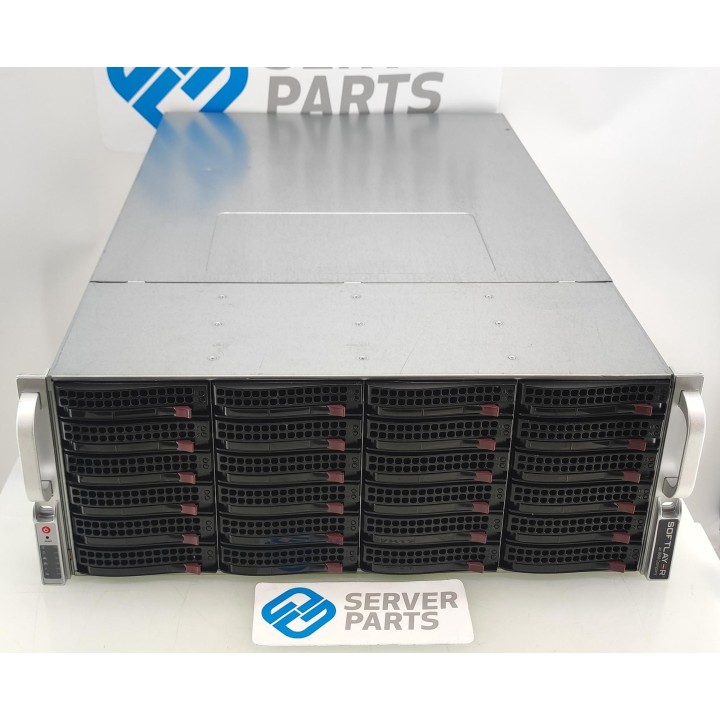 Supermicro 4U SC847 Chassi 36x3.5" 2xPSU Rails