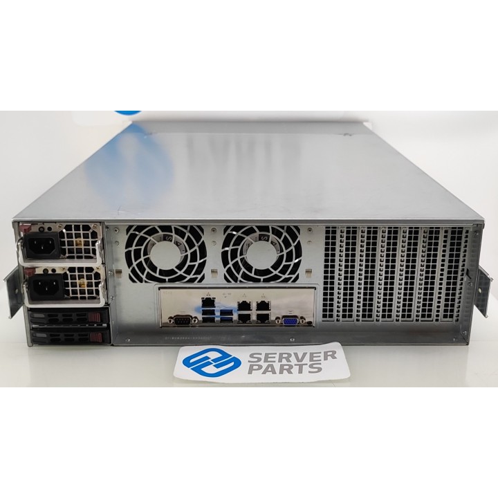 Supermicro SC836 3U X10SRH-CLN4F E5-2698v3 64GB BPN-SAS2 16x3.5" 2xPSU Rails