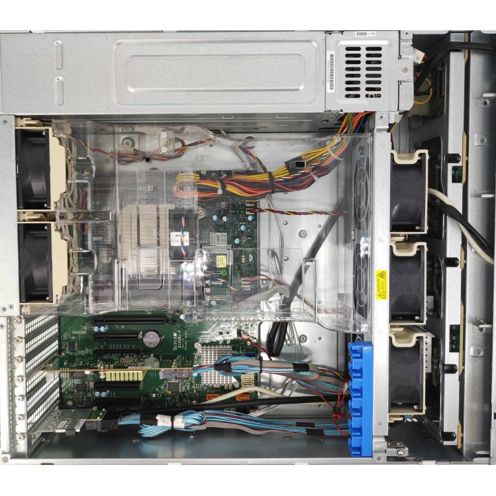 Supermicro SC836 3U X10SRi-F E5-2698v4 16GB 2x2.5" 16x3.5" 2x1000W Rails