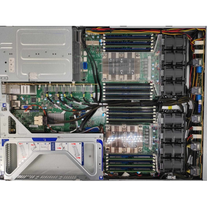 Supermicro SC119U 1U 2x6136 192GB 10x2.5" Full NVMe 2x10GbE 2x1000W Rails