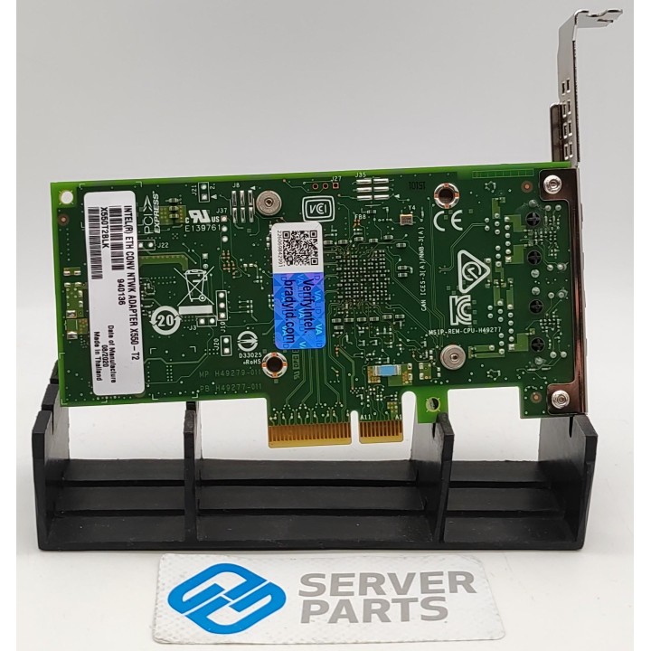 Intel X550-T2 10GbE CNA Dualport PCIe X550T2BLK