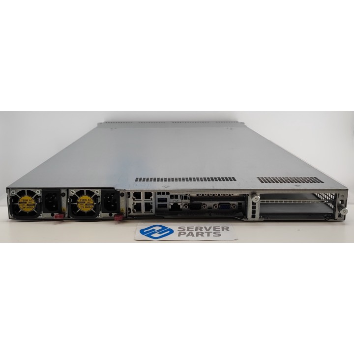 Supermicro SC819U 2xXeon E5-2696 v4 64GB 4x3.5" S3008L 10G 2x750W Rails