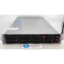 Supermicro SC826 2U X10DDW-iN 2xE5-2643v3 128GB 8x3.5" 4xNVMe 2x920W Rails