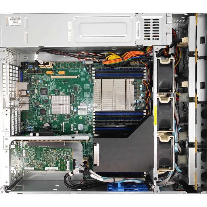 Supermicro SC826 2U X10DDW-iN 2xE5-2643v3 128GB 8x3.5" 4xNVMe 2x920W Rails