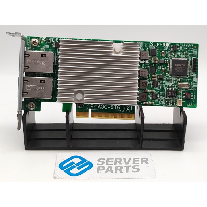Supermicro X540-T2 CNA 10GbE Dualport PCIe Rev 2.01 LP AOC-STG-i2T