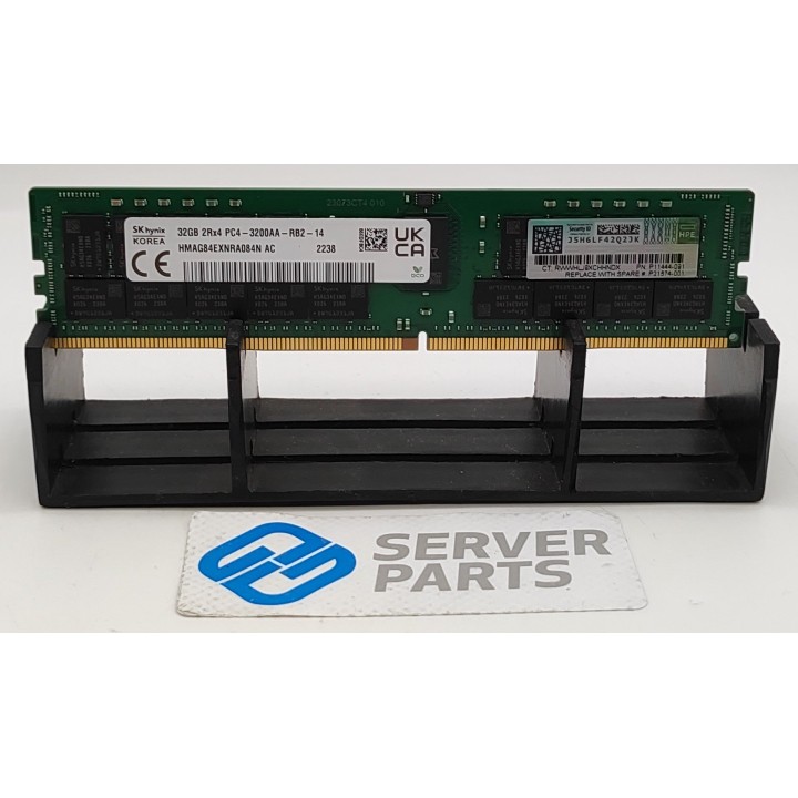 HPE 32GB DDR4 PC4-3200AA ECC RDIMM P11444-091