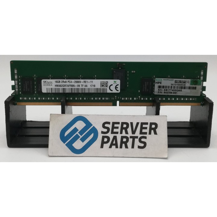 HPE 16GB DDR4 PC4-2666V ECC RDIMM 840756-091