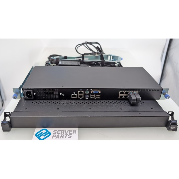 IBM 1723-8BX KVM-Skärm + 1754-HC3 KVM-Switch Rails