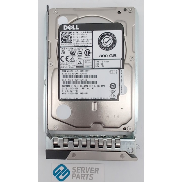 Dell 300GB SAS 12G SFF 14th Gen 377CF