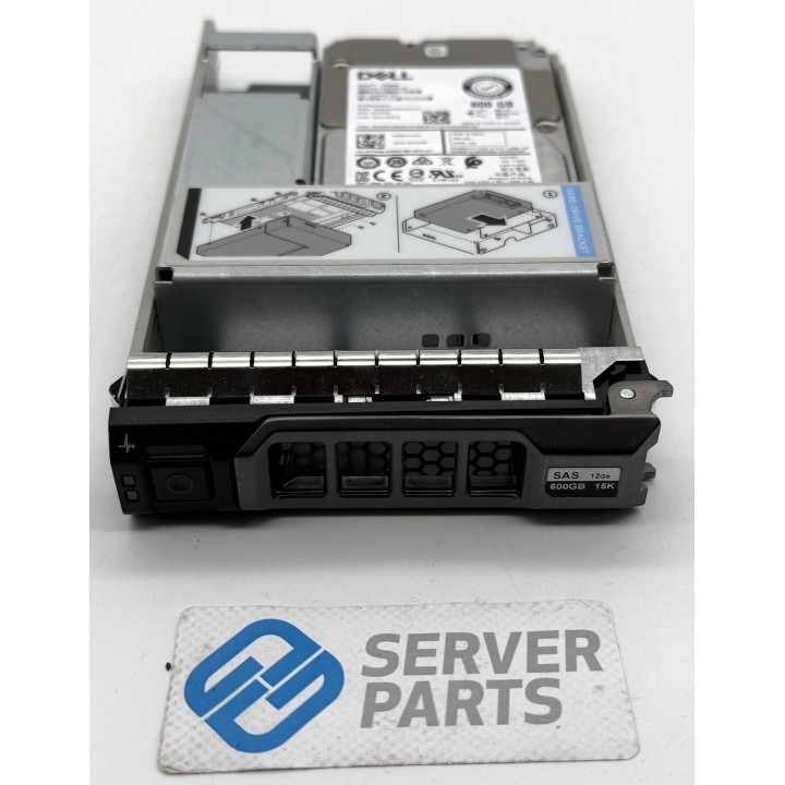 Dell 600GB 15K SAS 12G SFF FPW68 2.5" i 3.5" vagga 