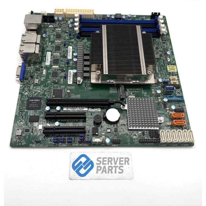 Supermicro X11SSH-LN4F Xeon E3-1240 v6 Micro ATX Moderkort