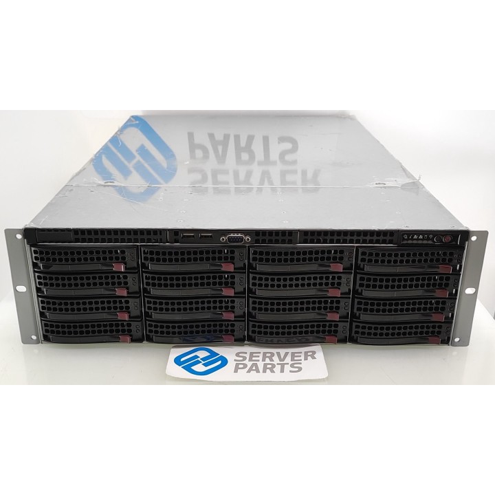 Supermicro SC836 3U Chassi BPN-SAS2 16x3.5" 2x500W Rails